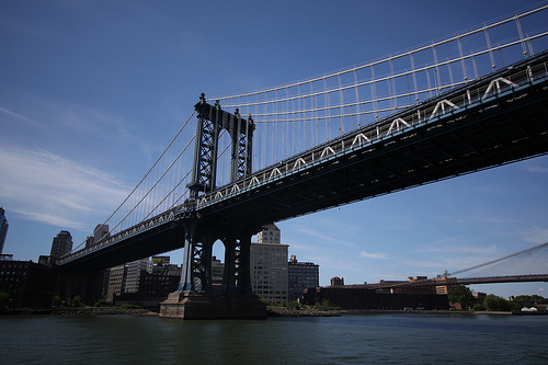 East River in New York City, USA